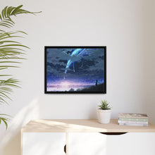 Load image into Gallery viewer, Anime Your Name. Canvas Framed Art Print