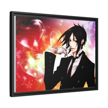 Load image into Gallery viewer, Black Butler Canvas Framed Art Print