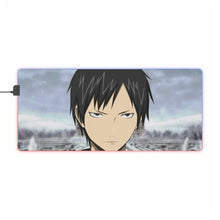 Load image into Gallery viewer, Izaya Orihara RGB LED Mouse Pad (Desk Mat)