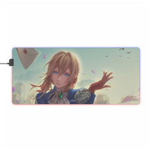 Load image into Gallery viewer, Violet Evergarden RGB LED Mouse Pad (Desk Mat)