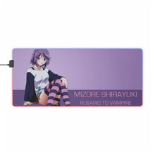 Load image into Gallery viewer, Rosario + Vampire RGB LED Mouse Pad (Desk Mat)