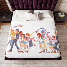 Load image into Gallery viewer, Anime Nisekoi Sherpa Blanket