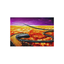 Load image into Gallery viewer, The path to Kaio's planet Rug