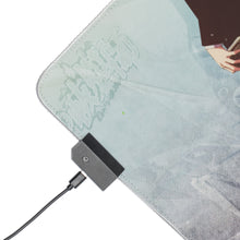 Load image into Gallery viewer, Blue Exorcist RGB LED Mouse Pad (Desk Mat)
