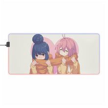 Load image into Gallery viewer, Laid-Back Camp RGB LED Mouse Pad (Desk Mat)