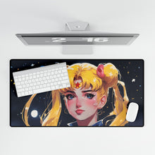 Load image into Gallery viewer, Usagi Tsukino,Realistic,Cute,Colorful,Oil Painting,AI Art,HD Mouse Pad (Desk Mat)