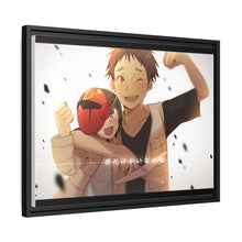 Load image into Gallery viewer, Anime ERASED Canvas Framed Art Print
