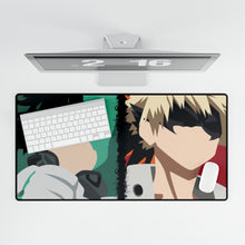 Load image into Gallery viewer, Izuku Midoriya and Katsuki Bakugou from My Hero Academiafor Dekstop Mouse Pad (Desk Mat)