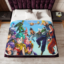 Load image into Gallery viewer, Anime Dragon Ball Z Sherpa Blanket