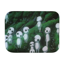 Load image into Gallery viewer, Princess Mononoke Sherpa Blanket