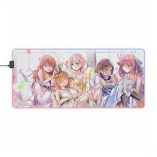 Load image into Gallery viewer, The Quintessential Quintuplets Miku Nakano, Itsuki Nakano, Nino Nakano, Yotsuba Nakano, Ichika Nakano RGB LED Mouse Pad (Desk Mat)
