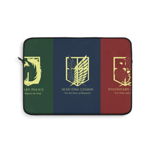 Load image into Gallery viewer, Shingeki no Kyojin Laptop Sleeve