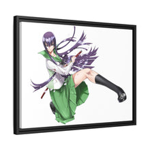 Load image into Gallery viewer, Saeko Busujima Render Canvas Framed Art Print
