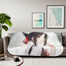 Load image into Gallery viewer, Kaguya Shinomiya Sherpa Blanket