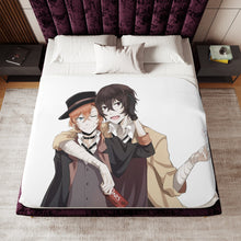 Load image into Gallery viewer, Anime Bungou Stray Dogs Sherpa Blanket