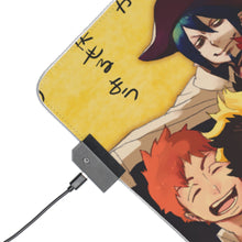 Load image into Gallery viewer, Blue Exorcist RGB LED Mouse Pad (Desk Mat)