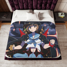 Load image into Gallery viewer, Anime Kill La Kill Sherpa Blanket