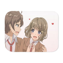 Load image into Gallery viewer, Rascal Does Not Dream of Bunny Girl Senpai Sherpa Blanket