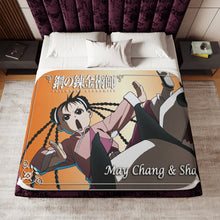 Load image into Gallery viewer, Anime FullMetal Alchemistr Sherpa Blanket