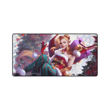 Load image into Gallery viewer, Christmas Elf Jinx LoL Art Mouse Pad (Desk Mat)