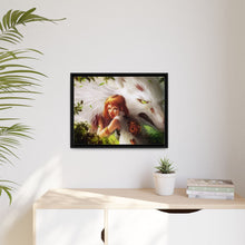 Load image into Gallery viewer, Princess Mononoke Canvas Framed Art Print