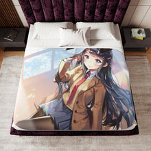 Load image into Gallery viewer, Rascal Does Not Dream Of Bunny Girl Senpai Sherpa Blanket