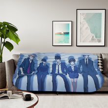 Load image into Gallery viewer, Psycho- Pass Main Members Sherpa Blanket