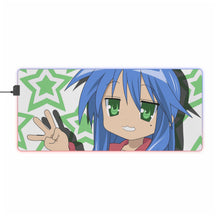 Load image into Gallery viewer, Lucky Star Konata Izumi RGB LED Mouse Pad (Desk Mat)