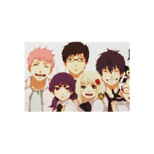 Load image into Gallery viewer, Blue Exorcist Rin Okumura, Yukio Okumura, Kuro, Shiemi Moriyama Rug