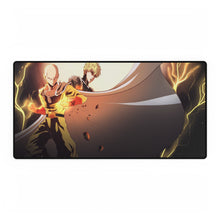 Load image into Gallery viewer, Saitama and Genos Mouse Pad (Desk Mat)