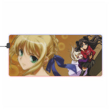 Load image into Gallery viewer, Fate/Stay Night RGB LED Mouse Pad (Desk Mat)