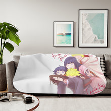 Load image into Gallery viewer, Happy Birthday Uncle Neji! Sherpa Blanket