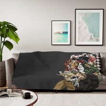 Load image into Gallery viewer, JoJo's Bizarre Adventure: Stardust Crusaders Sherpa Blanket