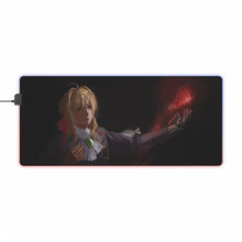 Load image into Gallery viewer, Violet Evergarden RGB LED Mouse Pad (Desk Mat)
