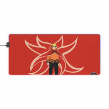 Load image into Gallery viewer, Naruto Baryon Mode In Bright Orange RGB LED Mouse Pad (Desk Mat)