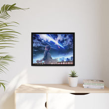 Load image into Gallery viewer, Your Name. Canvas Framed Art Print