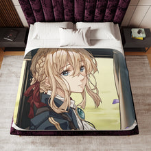 Load image into Gallery viewer, Violet Evergarden Sherpa Blanket