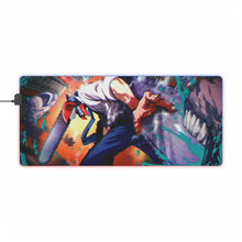 Load image into Gallery viewer, Anime Chainsaw Man RGB LED Mouse Pad (Desk Mat)