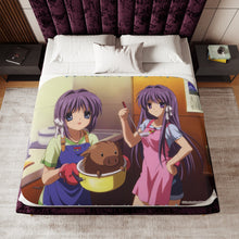 Load image into Gallery viewer, Anime Clannad Sherpa Blanket