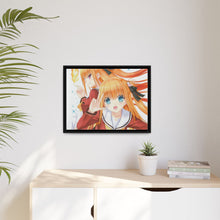 Load image into Gallery viewer, Misa & Yusa Canvas Framed Art Print