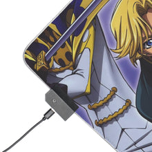 Load image into Gallery viewer, Code Geass Lelouch Lamperouge RGB LED Mouse Pad (Desk Mat)