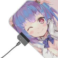 Load image into Gallery viewer, Is It Wrong To Try To Pick Up Girls In A Dungeon? RGB LED Mouse Pad (Desk Mat)