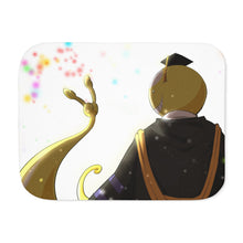 Load image into Gallery viewer, Assassination Classroom Koro-sensei Sherpa Blanket