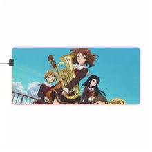Load image into Gallery viewer, Sound! Euphonium Kumiko Oumae, Reina Kousaka, Hazuki Katou, Sapphire Kawashima RGB LED Mouse Pad (Desk Mat)