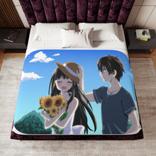 Load image into Gallery viewer, Garden Day Sherpa Blanket