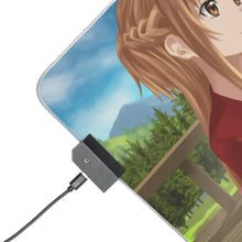 Load image into Gallery viewer, Asuna Yuuki RGB LED Mouse Pad (Desk Mat)