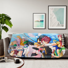 Load image into Gallery viewer, Anime Fairy Tail Sherpa Blanket