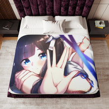 Load image into Gallery viewer, Is It Wrong to Try to Pick Up Girls in a Dungeon? Hestia Sherpa Blanket