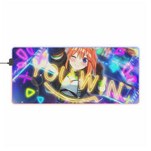Load image into Gallery viewer, Yotsuba Nakano RGB LED Mouse Pad (Desk Mat)