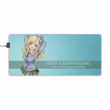 Load image into Gallery viewer, Boku Wa Tomodachi Ga Sukunai Sena Kashiwazaki RGB LED Mouse Pad (Desk Mat)